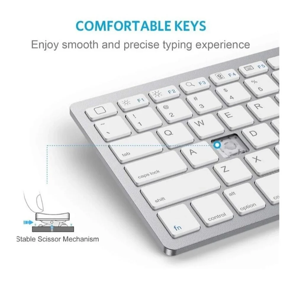 OMOTON Bluetooth Keyboard For iPad 10th Generation, iPad 10.2 (9th/8th/7th